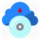 Disk Cloud Data Icon