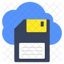 Cloud-Diskette  Symbol