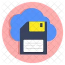 Cloud-Diskette  Symbol