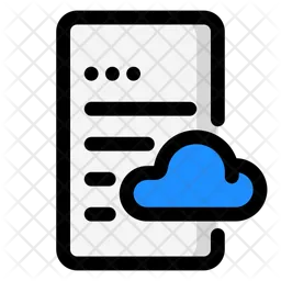 Cloud doc  Icon