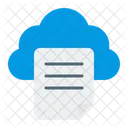 Cloud Document  Icon