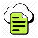 Cloud Document Cloud Computing Cloud Storage Icon