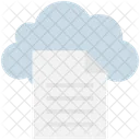 Cloud Document  Icon