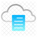 Cloud Document Cloud File Cloud Icon
