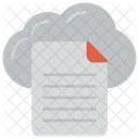 Cloud File Creative Icon