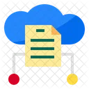 Cloud-Dokument  Symbol