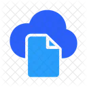 Cloud-Dokument  Symbol