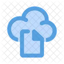 Cloud-Dokument  Symbol