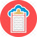 Cloud Dokument Cloud Datei Cloud Speicher Icon