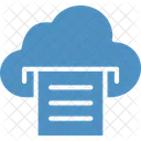 Cloud-Dokument  Symbol