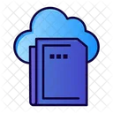 Cloud-Dokument  Symbol