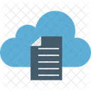 Cloud Dokumente Cloud Computing Cloud Papiere Symbol