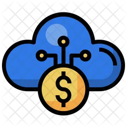 Cloud Dollar  Icon