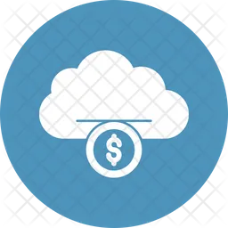 Cloud dollar  Icon