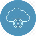 Cloud dollar  Icon