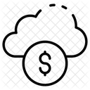 Cloud Dollar  Icon