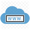 Cloud Download Domain Icon