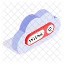 Cloud Domain  Icon