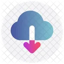Interface Cloud Arrow Icon