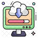 Cloud Download Online Download Data Download Icon