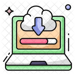 Cloud Download  Icon