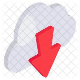 Cloud Download  Icon