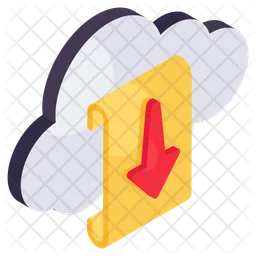 Cloud Download  Icon