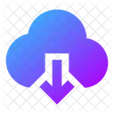 Cloud-Download  Symbol