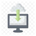 Cloud-Download  Symbol