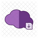 Cloud-Download  Symbol