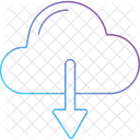 Cloud-Download  Symbol