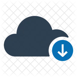 Cloud download  Icon