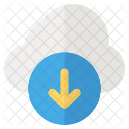 Cloud Download  Icon