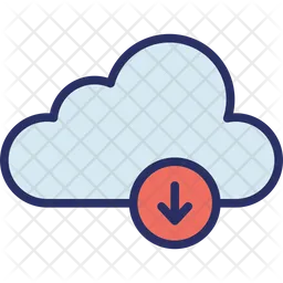 Cloud Download  Icon