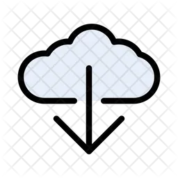 Cloud Download  Icon