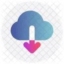 Cloud-Download  Symbol