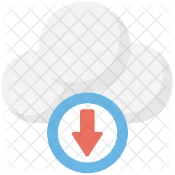 Cloud Download  Icon