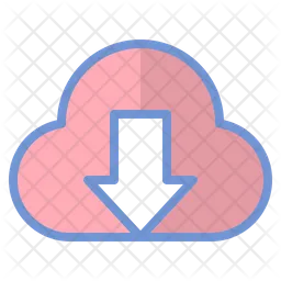 Cloud-Download  Symbol