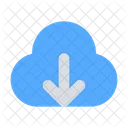 Cloud Down Storage Cloud Icon