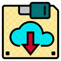 Cloud Download  Icon