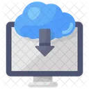 Cloud-Download  Symbol