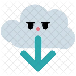 Cloud-Download  Symbol