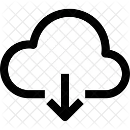 Cloud-Download  Symbol