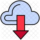 Cloud Download Cloud Data Download Cloud Icon