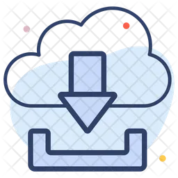 Cloud download  Icon