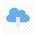 Cloud Data Data Download Icon