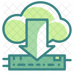 Cloud Download  Icon