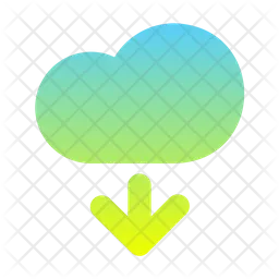 Cloud-Download  Symbol