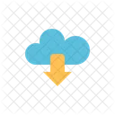 Download Cloud Media Icon