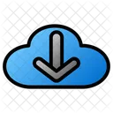 Cloud Download  Symbol